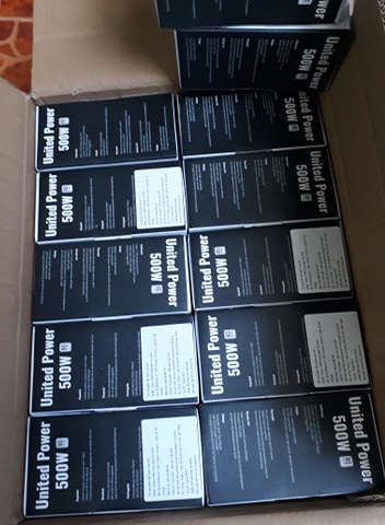 [HCM]Nguồn Aerocoll 500W 80Plus 2 đầu 8pin cpu.