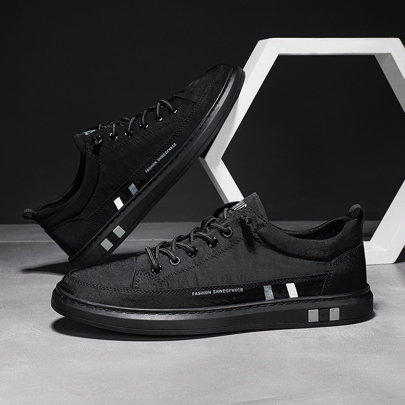 Giày Sneaker Nam Chất Liệu Vải polyester (gió) chống thấm Hot 2023