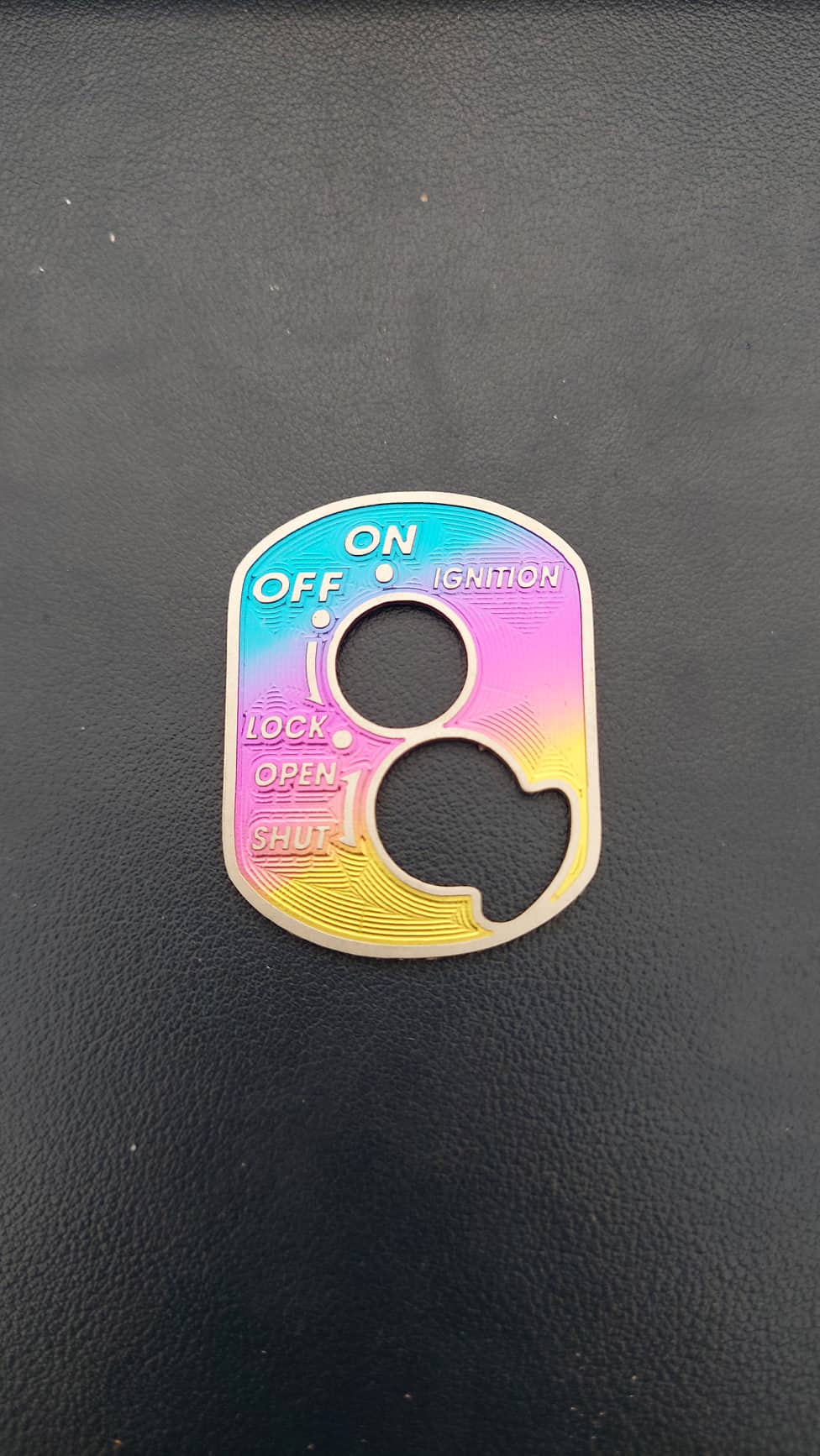 Titanium Lock Stickers for Various Vehicle Models