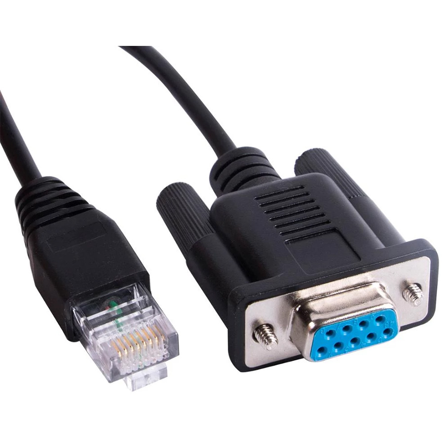 Dây cáp console lập trình RJ45 DB9 RS232