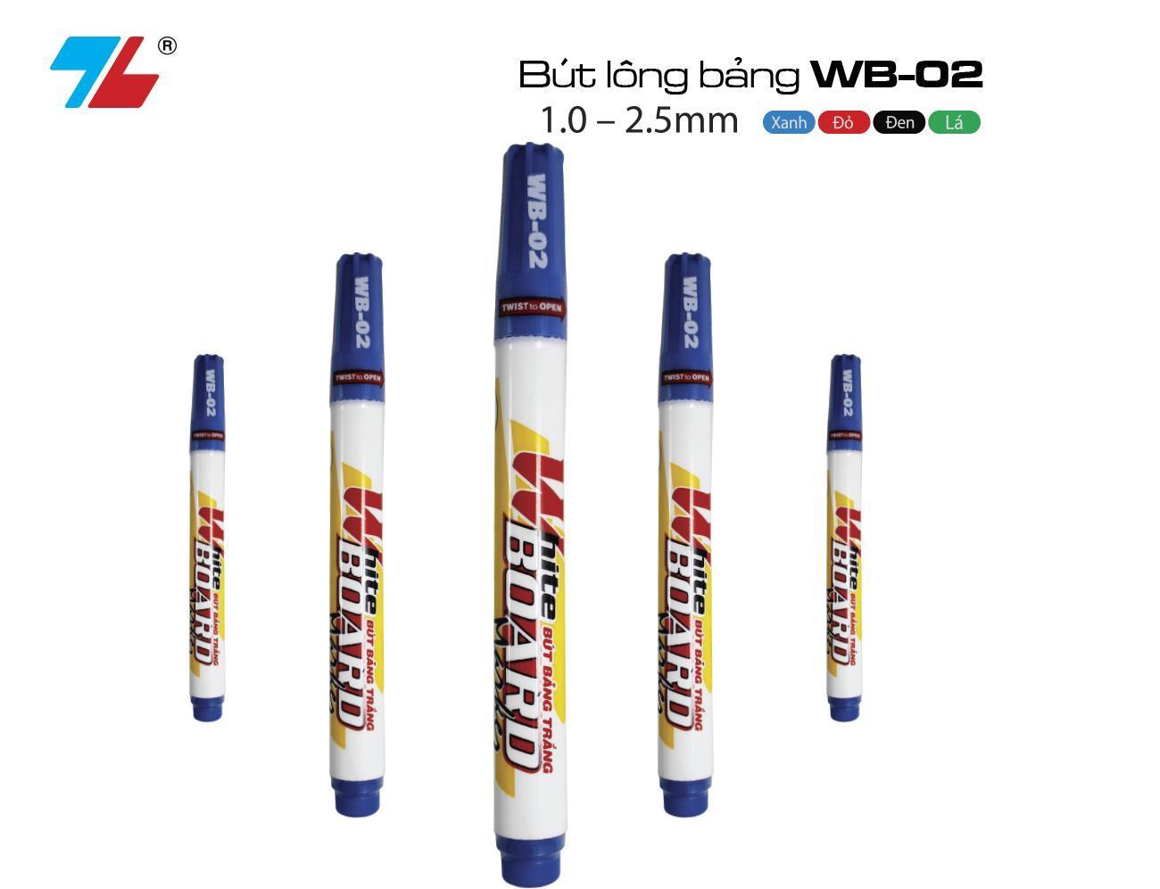 [HCM]Bút lông bảng Thiên Long WB-02 COMBO 10 BÚT