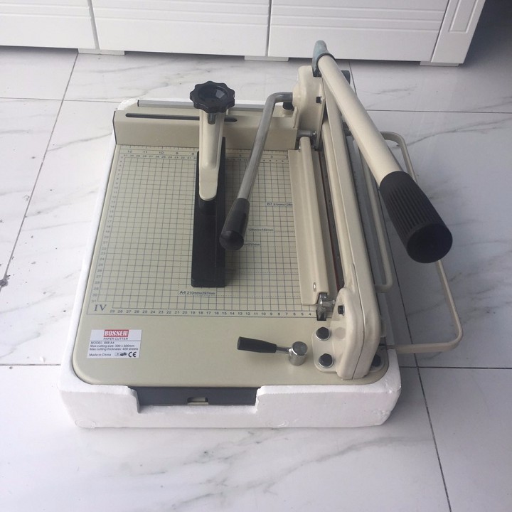 Bàn cắt giấy trợ lực bosser 868 - hàng chính hãng