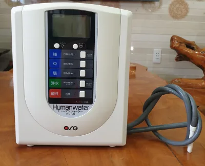 [HCM]Máy lọc nước điện giải ion kiềm Nhật Bản Humanwater HU-90