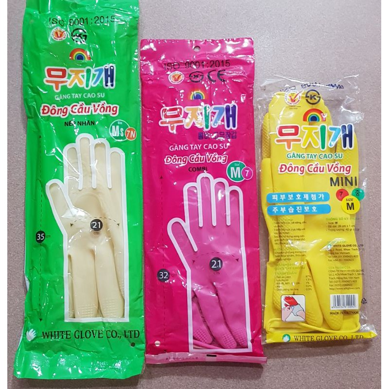 Bao tay cao su Đông Cầu Vồng