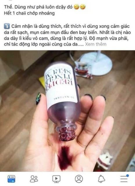 Thay Da Sinh Học RED PEEL TINGLE SERUM (Dạng gói)