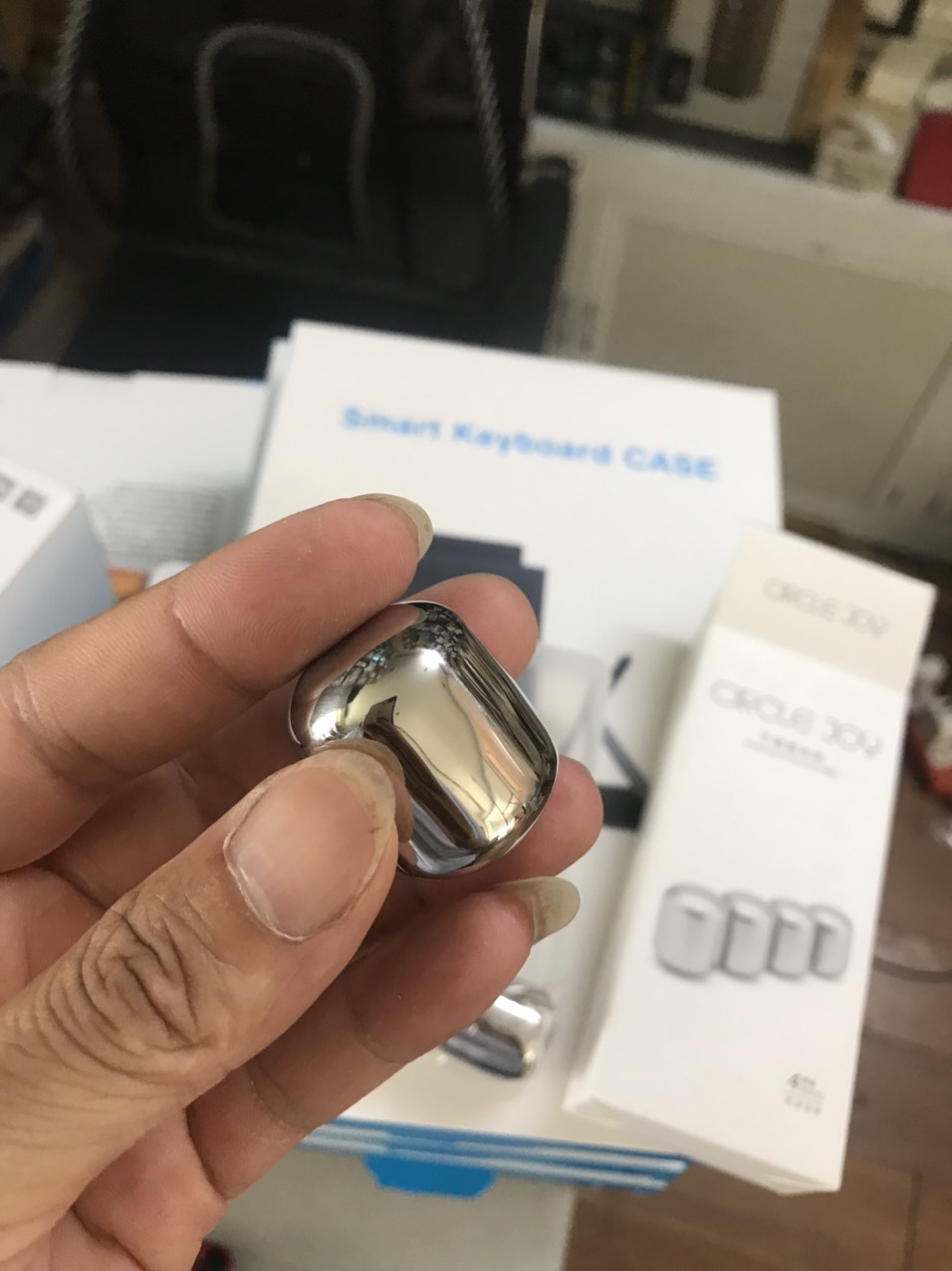 ĐÁ LẠNH VĨNH CỬU XIAOMI CIRCLE JOY CJ-BK01 (04 VIÊN+KẸP+HỘP)