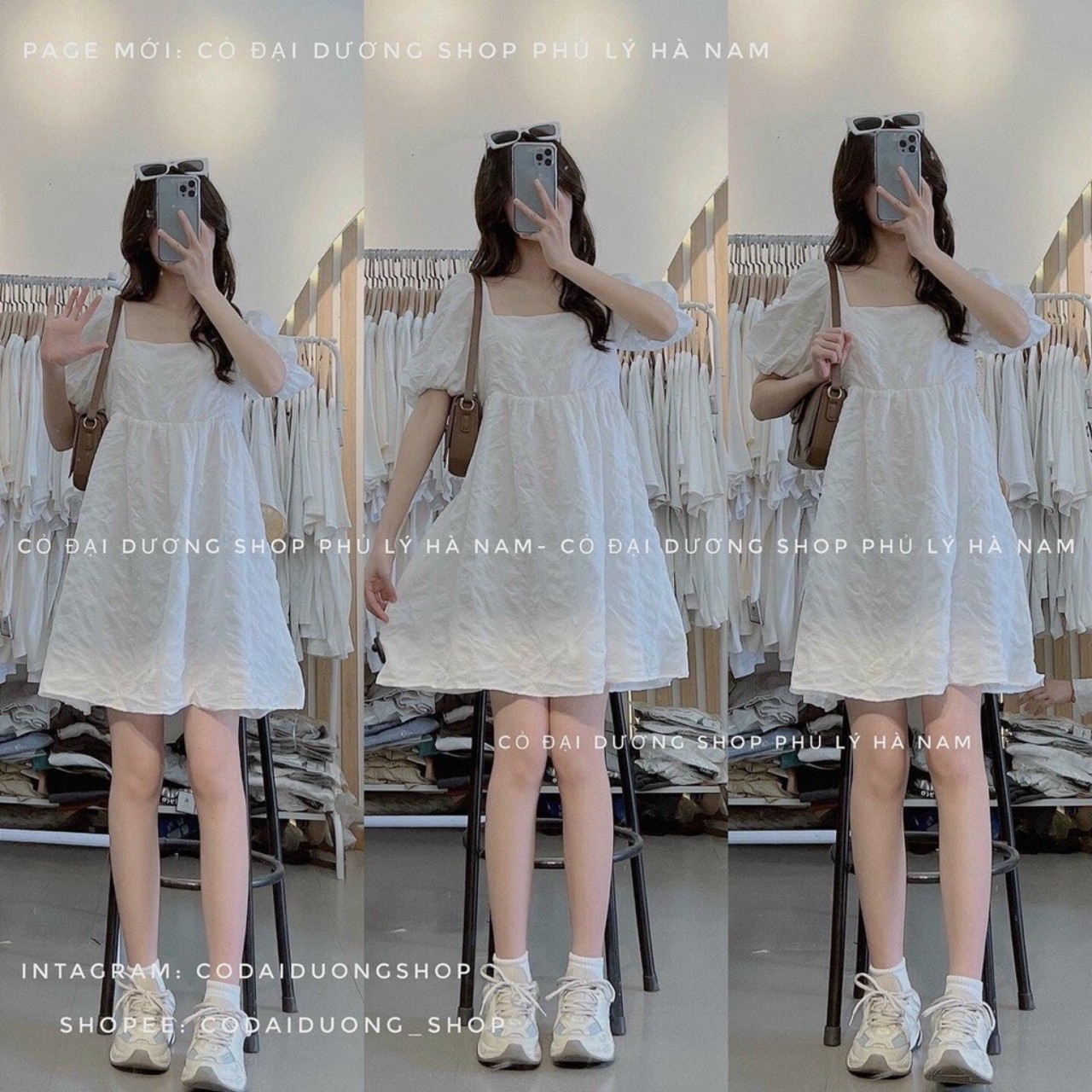 đầm babydol nữ - cực xin