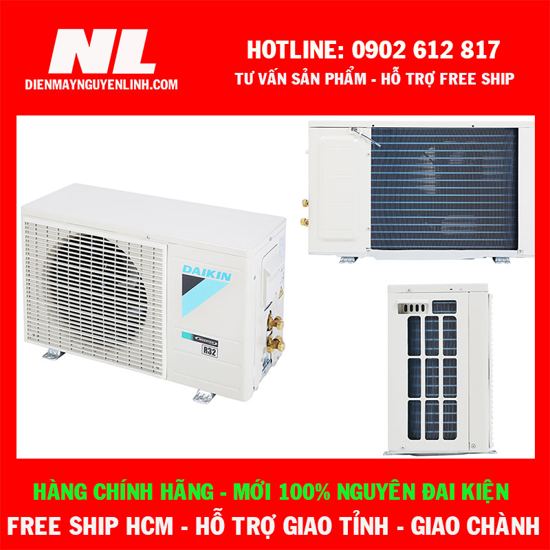 [HCM]Máy lạnh Daikin Inverter 1 HP FTKA25UAVMV