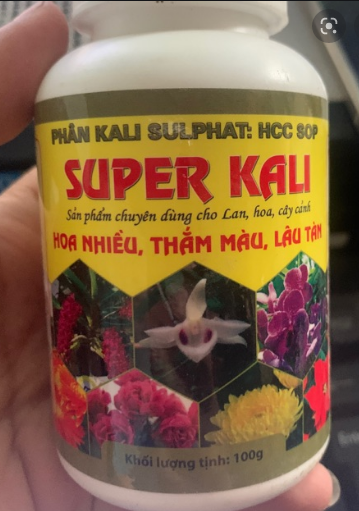 Phân bón lá super kali