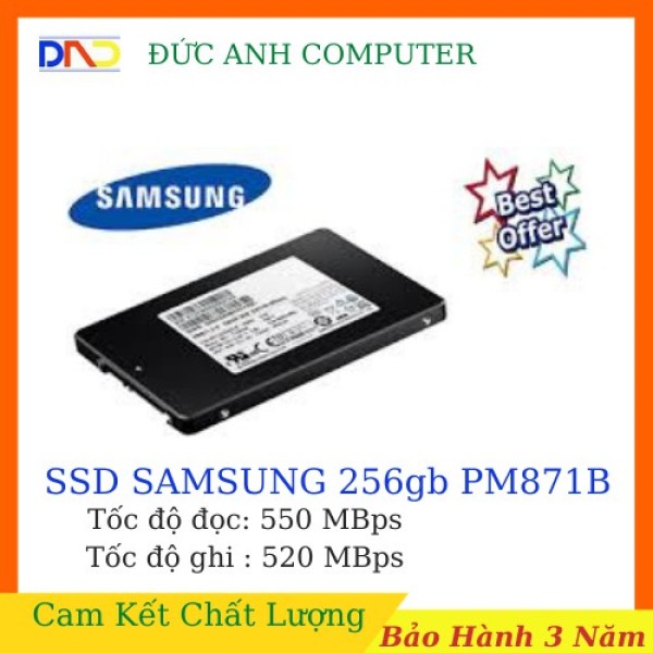 Bảng giá SSD 2-5 Samsung 256GB PM871B - 256GB - vỏ nhôm- mới bảo hành 3 năm sản phẩm tốt chất lượng cao cam kết hàng giống mô tả Phong Vũ