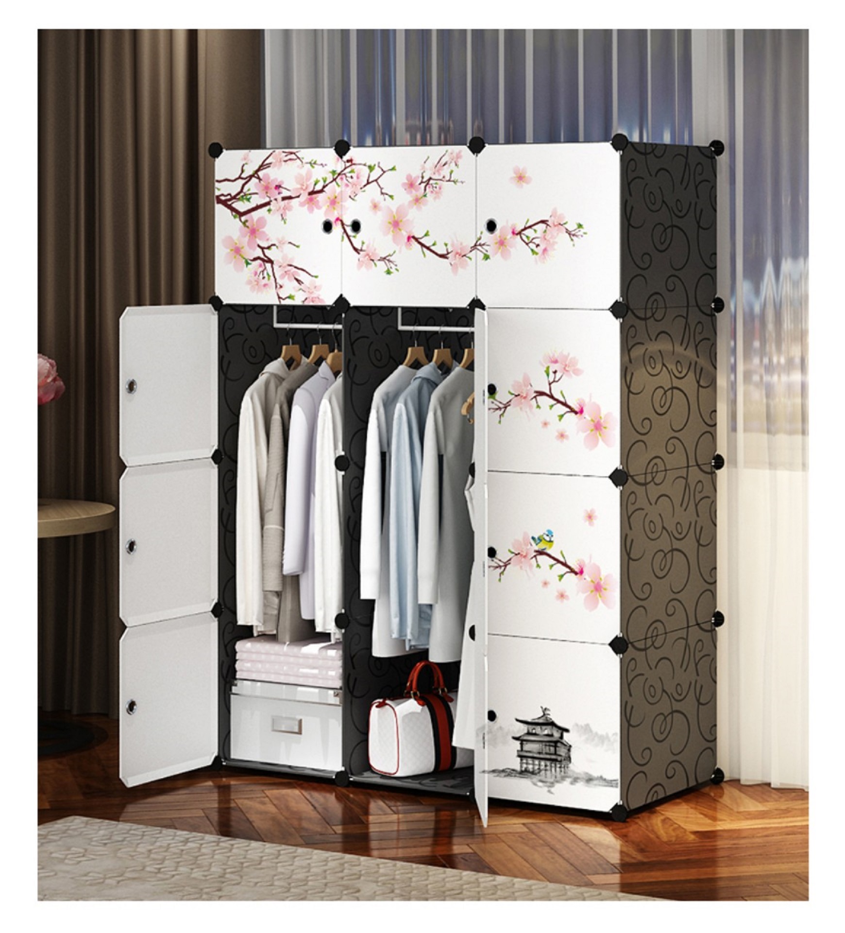 [HCM]TỦ GHÉP 12 NGĂN NHIỀU MẪU MỚI