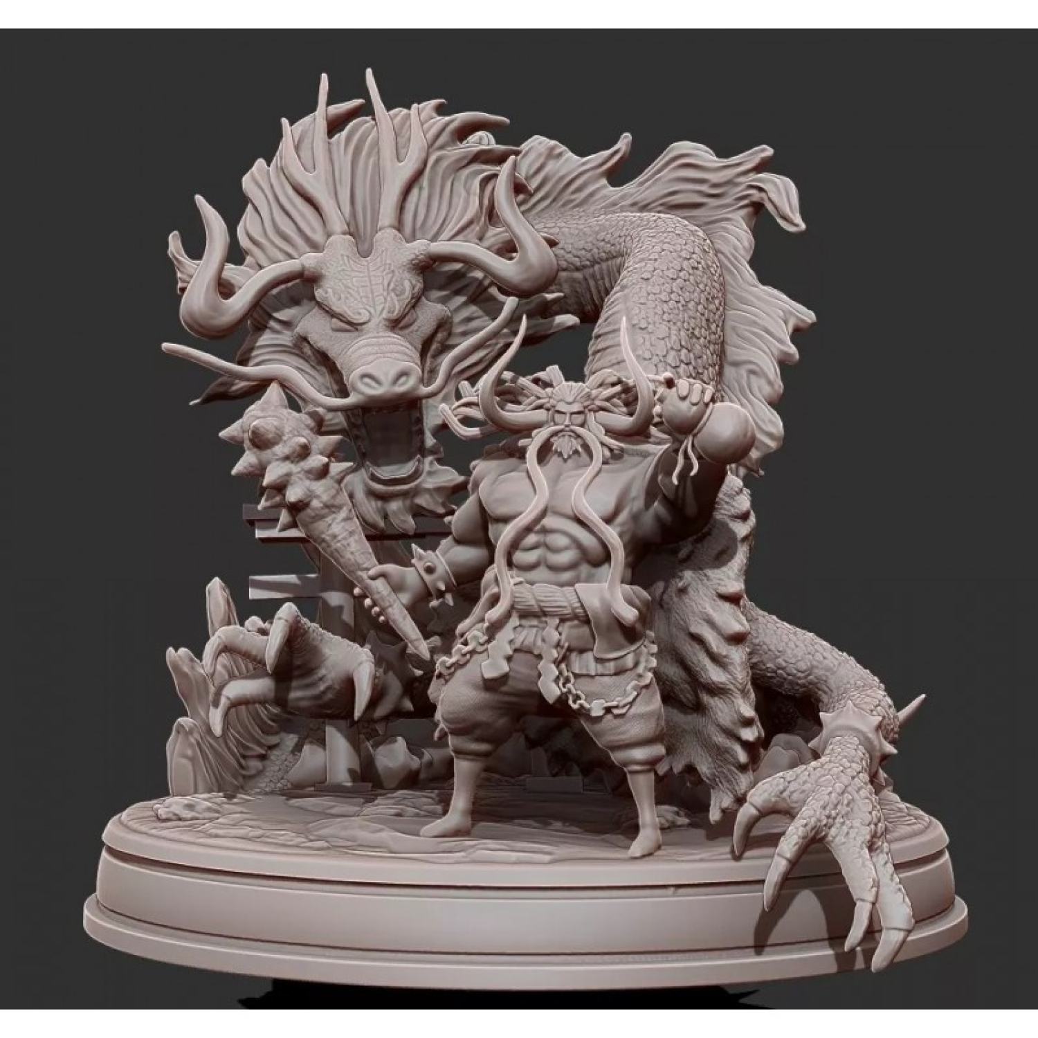 File in 3D mô hình Kaido One Piece - Manga