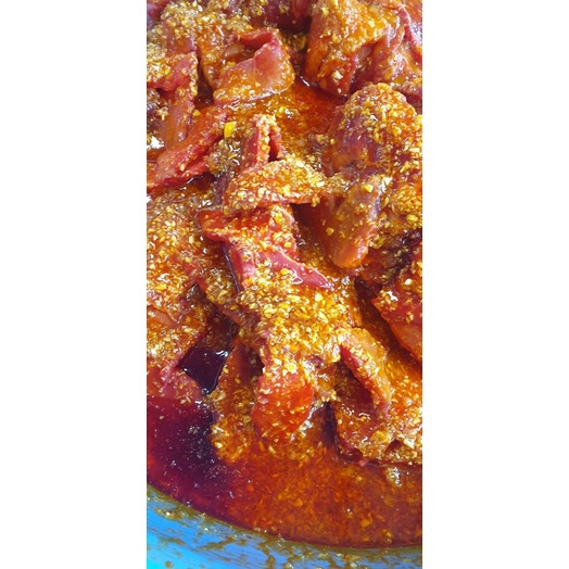 Nai ướp sate ăn rát ngon hộp 500gr (giao tphcm)