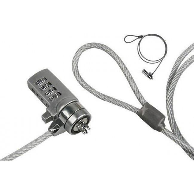 Khóa dây chống trộm laptop bằng mã số