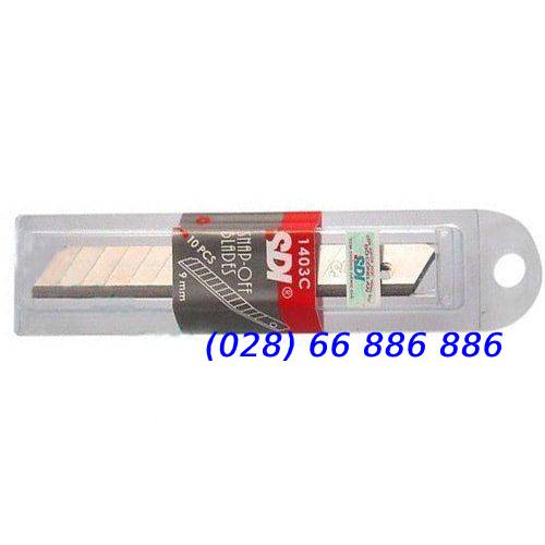 Lưỡi dao nhỏ SDI. Do văn phòng phẩm Hiếu Cường cung cấp