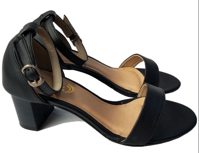 Giày Sandal Nữ Cao Gót Da Bò BIGBEN CG105