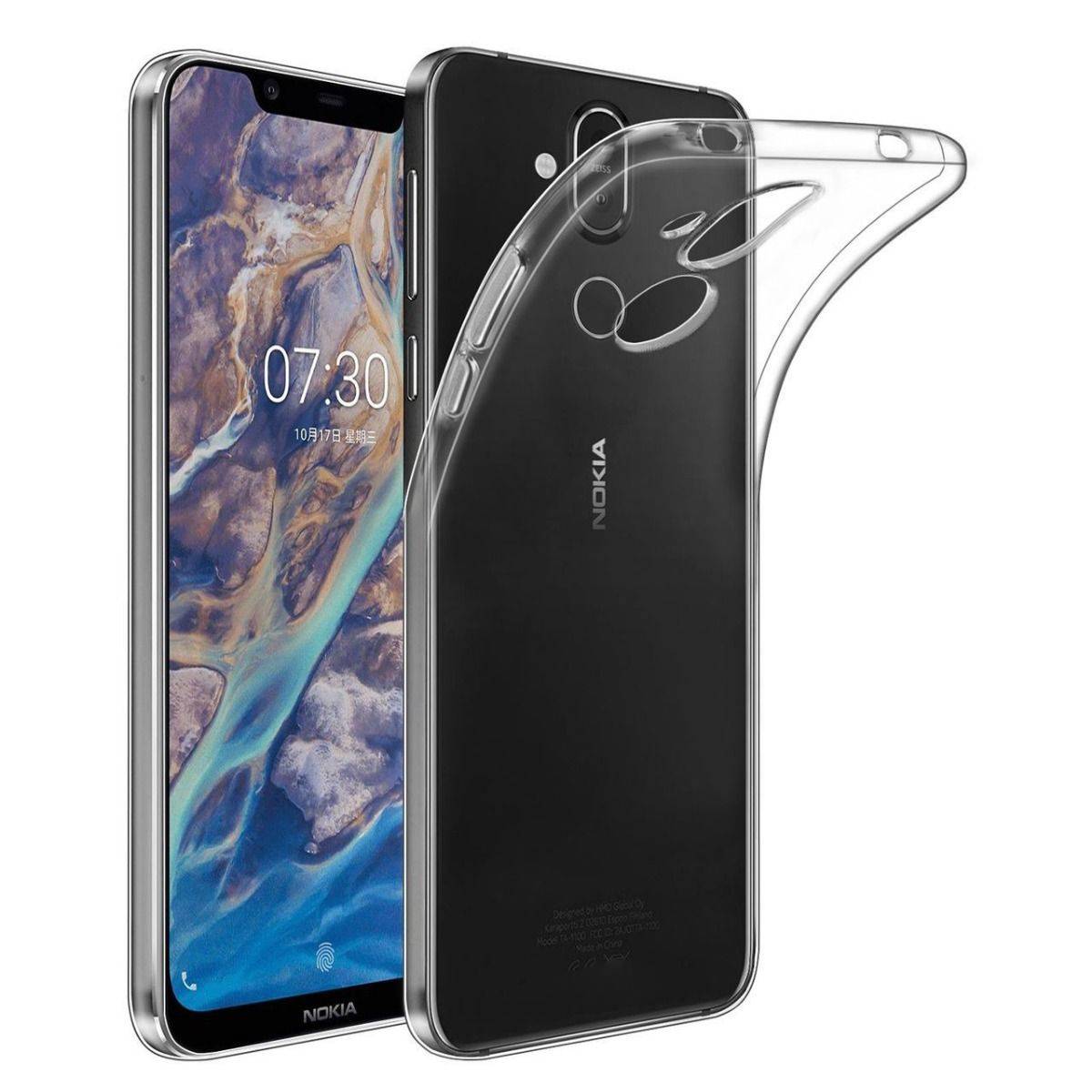 [HCM]Ốp lưng dẻo cho Nokia 8.1 Plus / Nokia X8 hiệu Ultra Thin (mỏng 0.6mm chống trầy xước) - phân phối bởi HotPhuKien