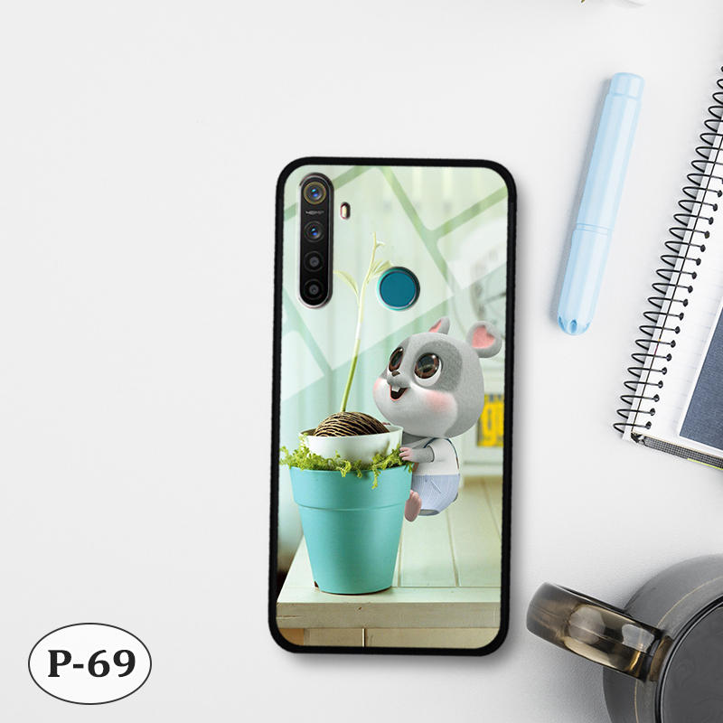 Ốp kính 3D Realme 5i