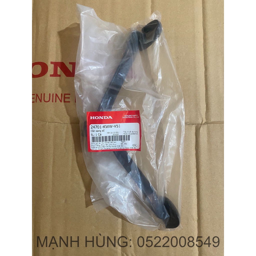 Cần sang số Wave 110 màu đen