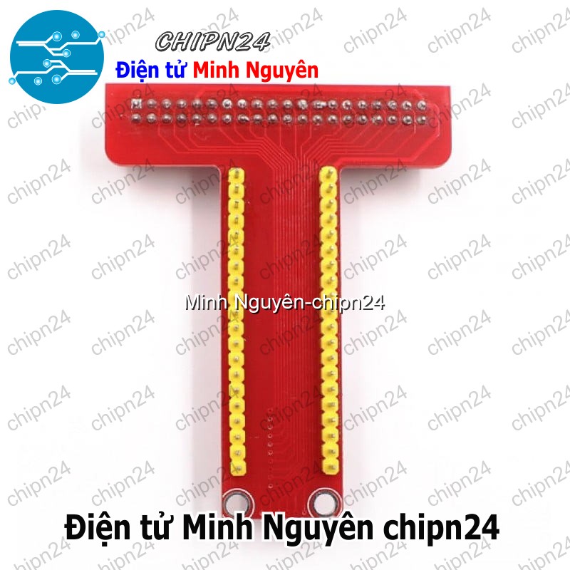 [1 cái] (D99) Mạch GPIO Raspberry Pi B+ Đỏ - HH005889