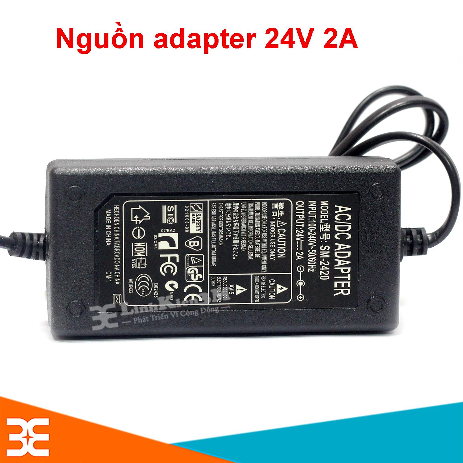 Combo Động Cơ Phun Sương HB-20 Và Nguồn Adapter 24V-2A ( Chế bộ tạo độ ẩm phòng cực nhanh )