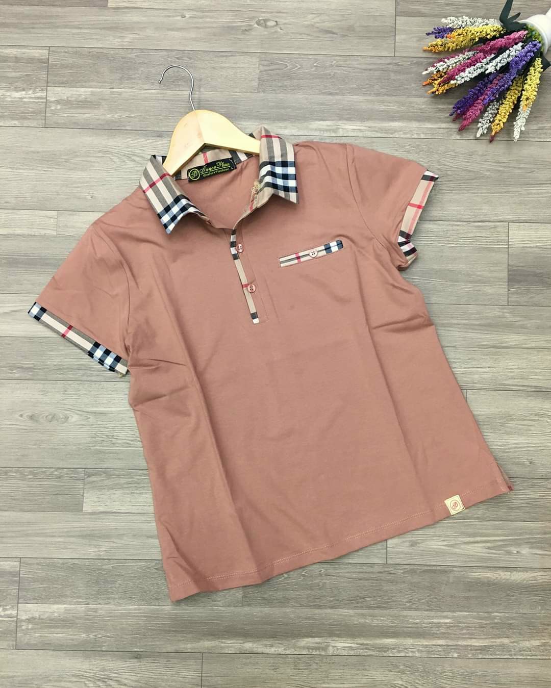 [HCM]Áo thun cổ sơ mi BB vnxk big size Tuyền Phan(xl-3x)
