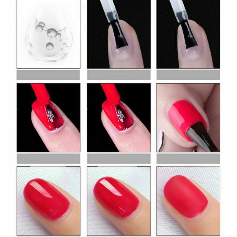 Bóng+ liên kết+ cứng móng ( Hoa hồng) - phụ kiện nails minh anh