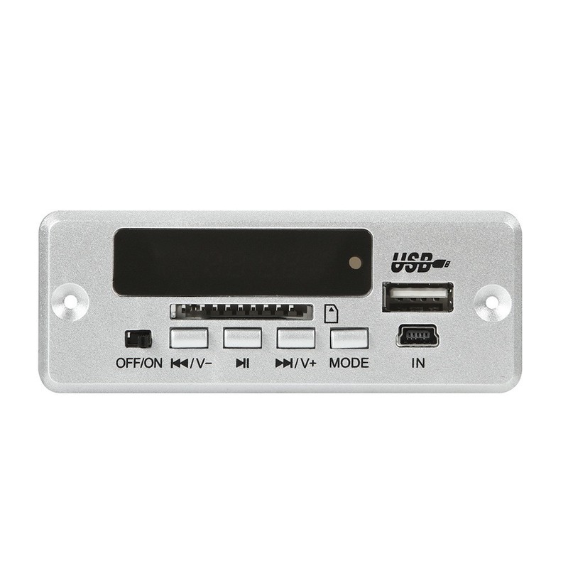 Mạch MP3 USB TF AUX Bluetooth 5.0 FM 5V - 12V DC