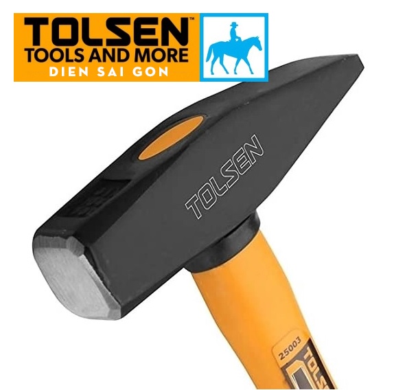 Búa Cơ Khí Búa Đóng Đinh Đầu Dẹp 300g TOLSEN 25002