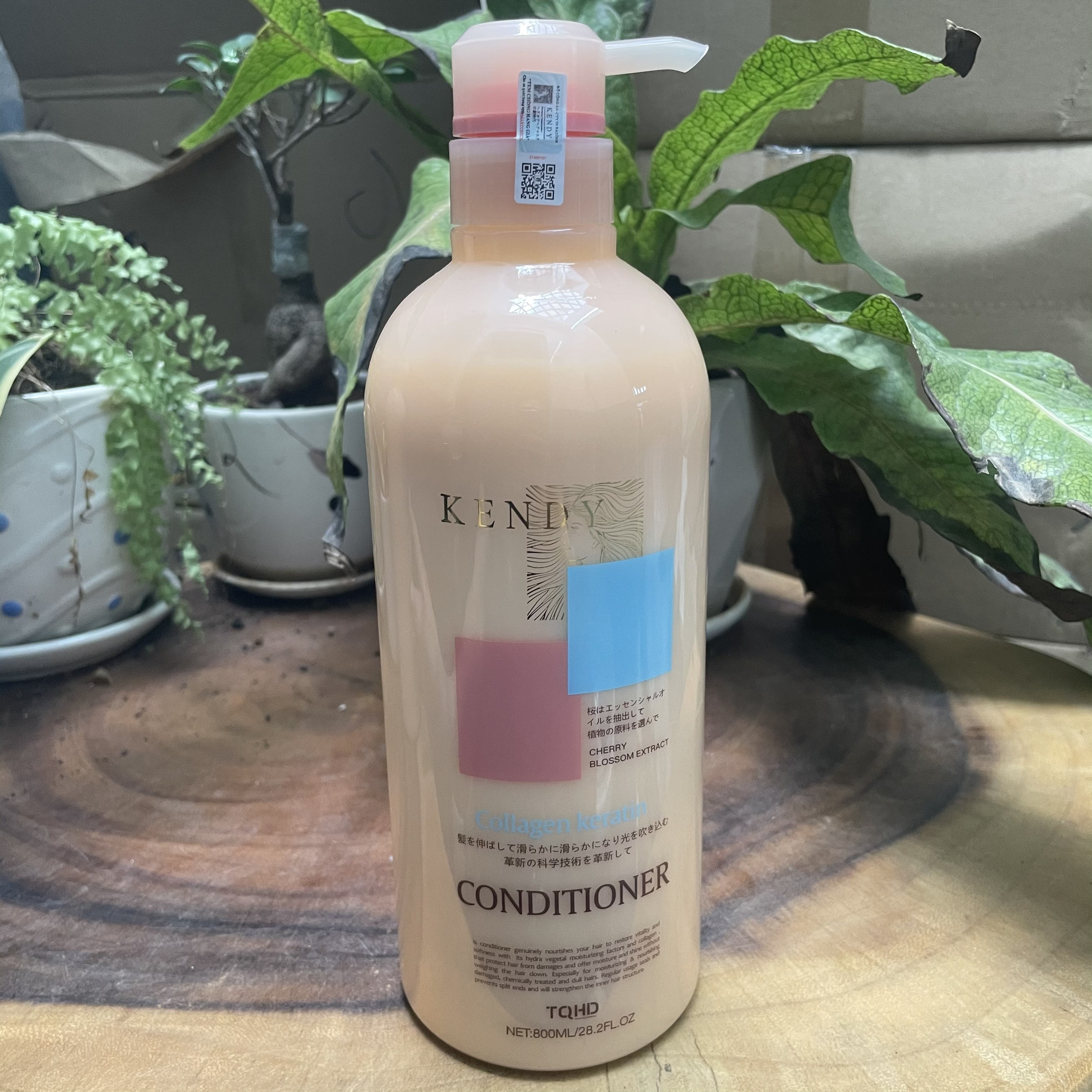 Dầu gội xả dưỡng sinh cao cấp KENDY 800ml x2