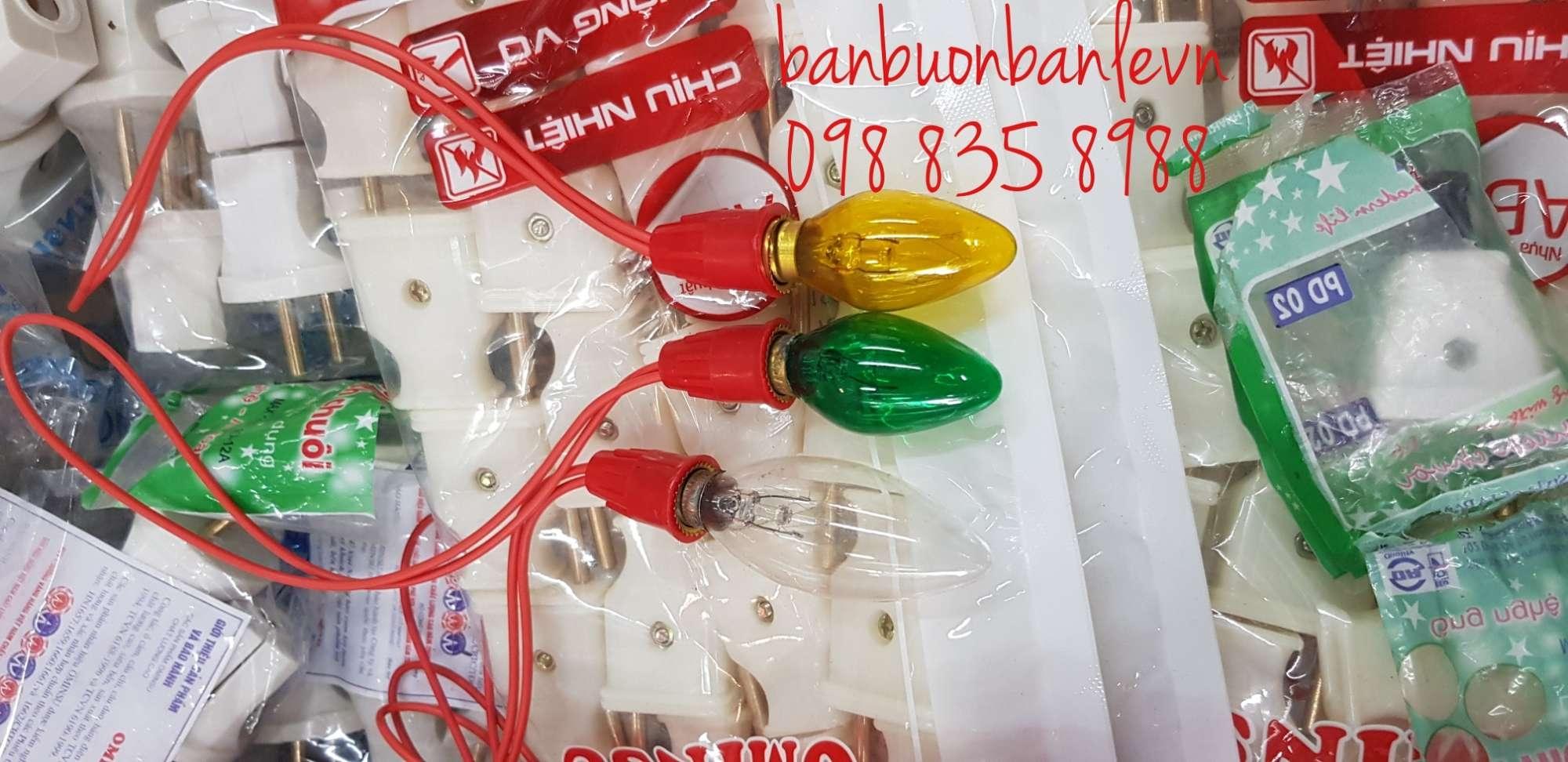 Bộ 10 đui đèn nhót E12
