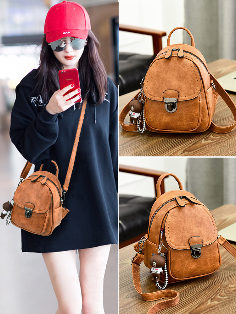 Balo mini thời trang kèm móc khóa