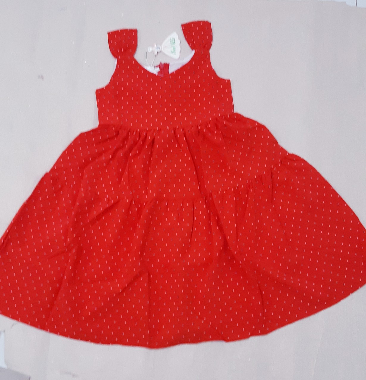 Đầm xòe maxi dái cho bé gái size đại