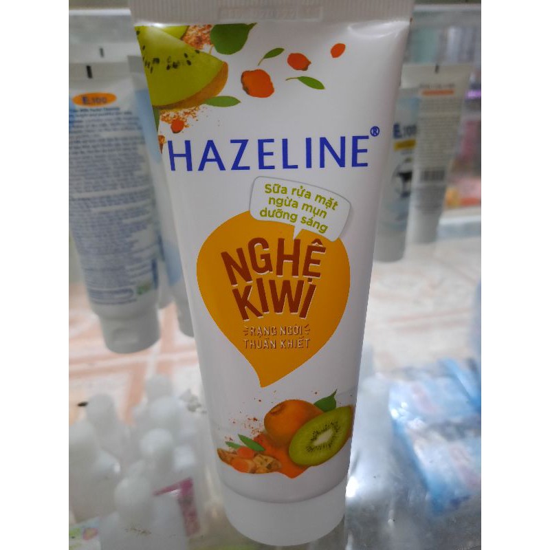 SỮA RỬA MẶT HAZELINE NGHỆ KIWI 50g