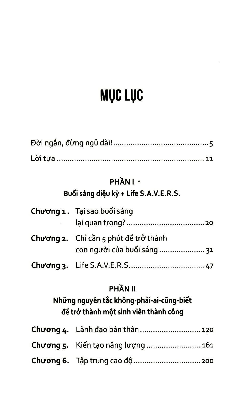 Buổi Sáng Diệu Kỳ Dành Cho Sinh Viên