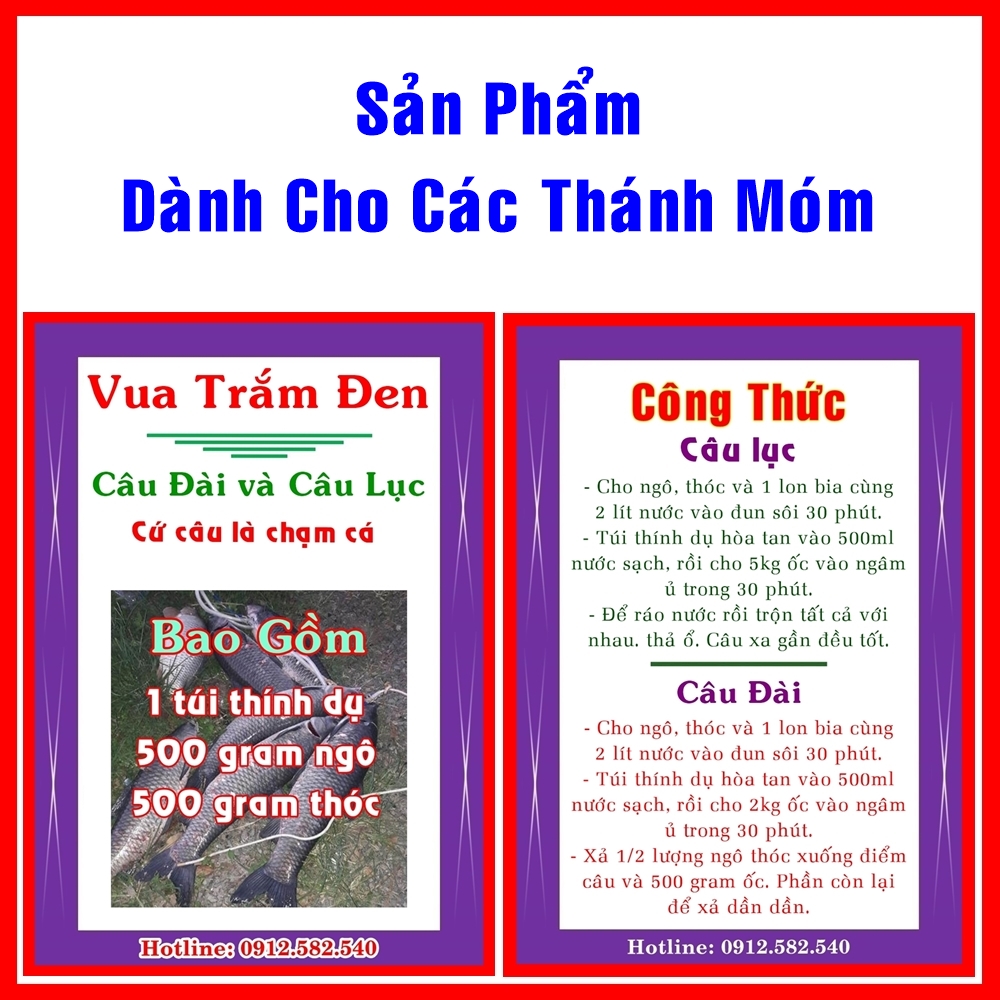 Mồi câu trắm đen, Vua Trắm Đen. thính câu trắm đen kiểu mới, cứ câu là chạm cá, cực kỳ uy tín