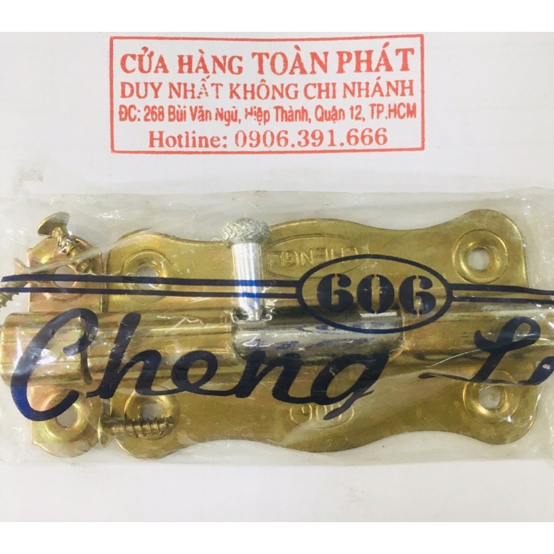 chốt cửa ngang, dọc, khoá chốt nhanh sắt tốt ( chốt 606)