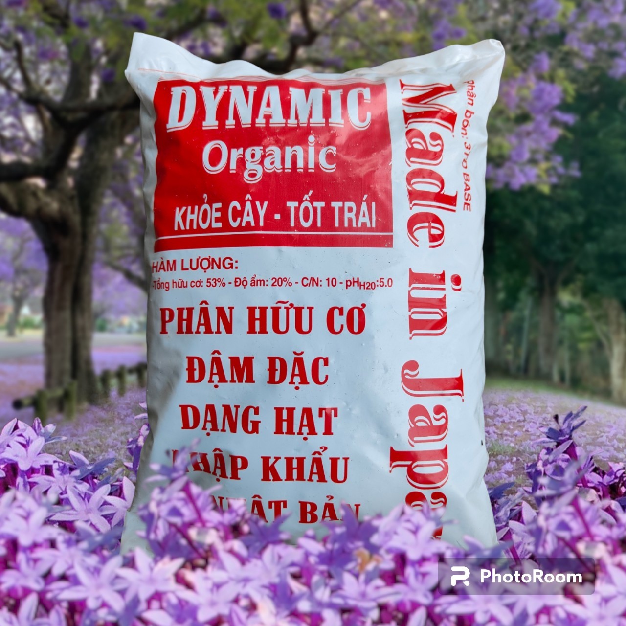 Phân hữu cơ Nhật đậm đặc dạng viên Dynamic - phân gà Nhật bản1kg xốp đất, không lo nóng rễ