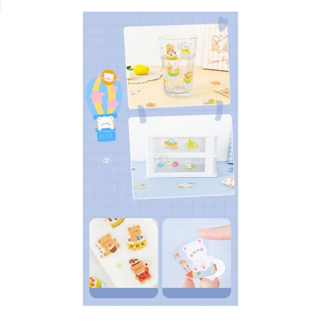 [HCM]GÓI STICKER ROSY POSY