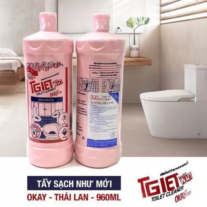 [COMBO 2 CHAI] Chất tẩy rửa đa năng OKAY THÁI LAN 960ml siêu sạch siêu rẻ