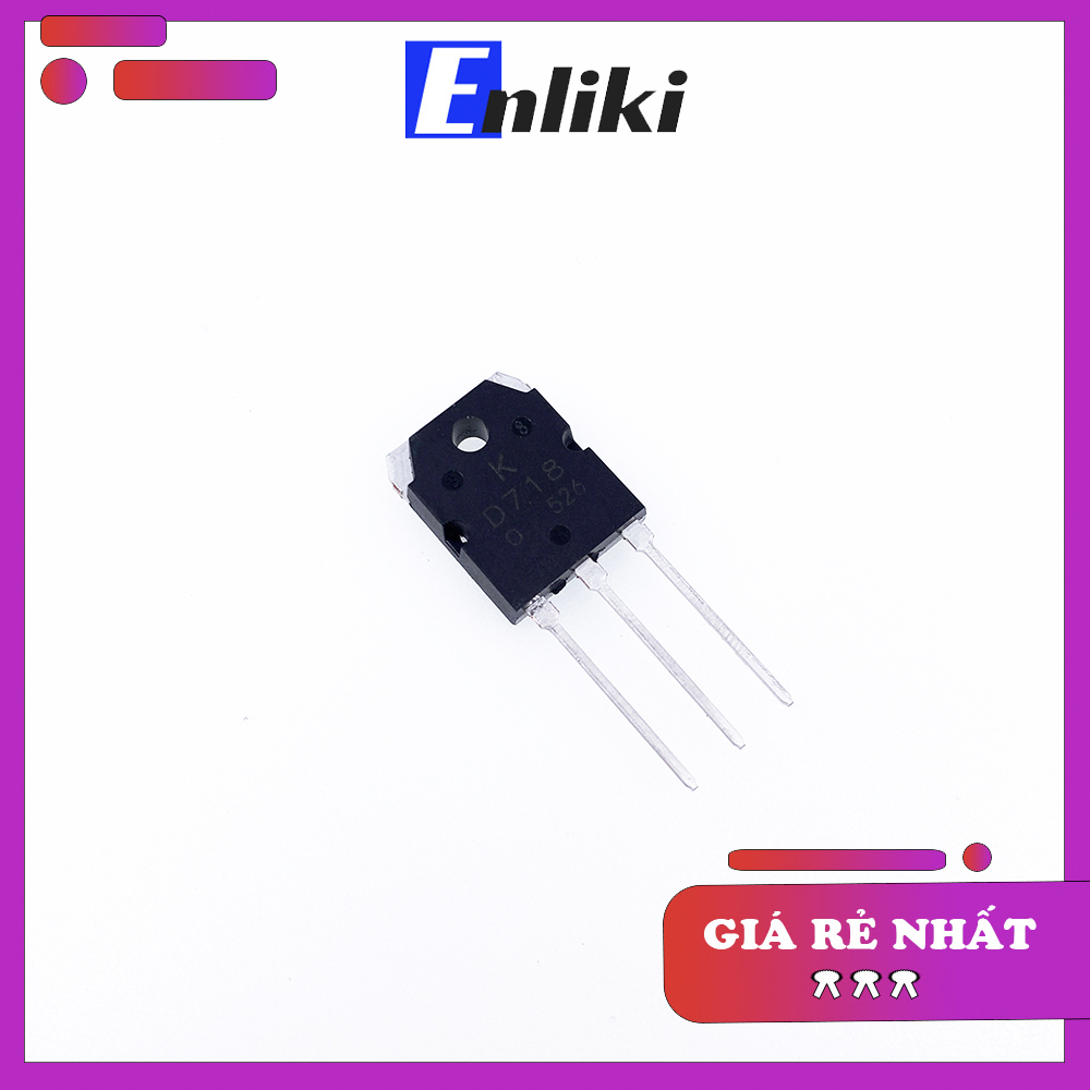 TRANS D718 NPN 8A 120V TO3P (ManaChip)