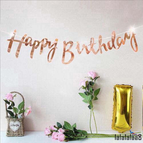 Dây Happy Birthday Ép Kim trang trí sinh nhật