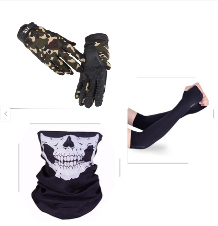 Combo chống nắng 511 dài let slim khăn đa năng