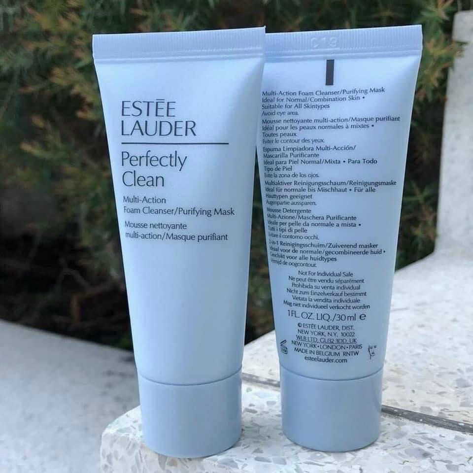 Sữa rửa mặt Estee Lauder Perfectly Clean 30ml