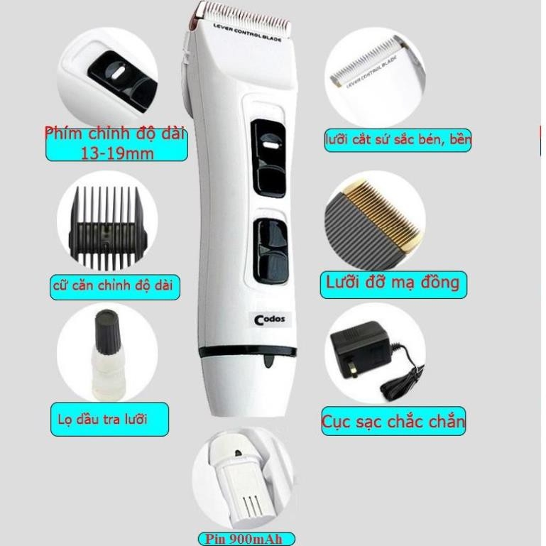 Tông Đơ cắt tóc Codos T6