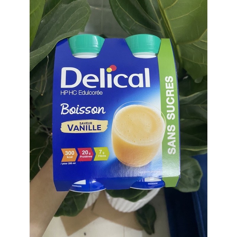 [HCM]Sữa Delical vị vani 1 lốc 4 chai