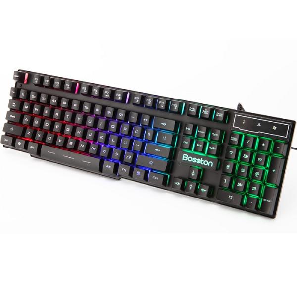 Bàn Phím Chuyên Game Có Đèn Led Bosston 803