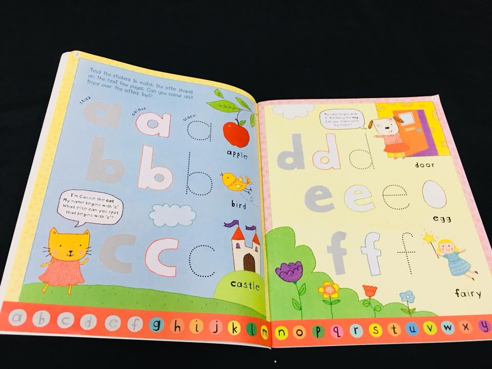Usborne Sticker Book - Alphabet