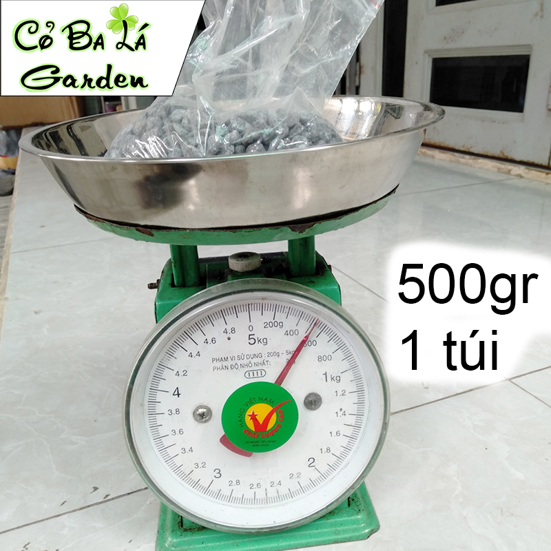 Sỏi Suối 500gr để trải mặt cây, hoặc lót bể cá