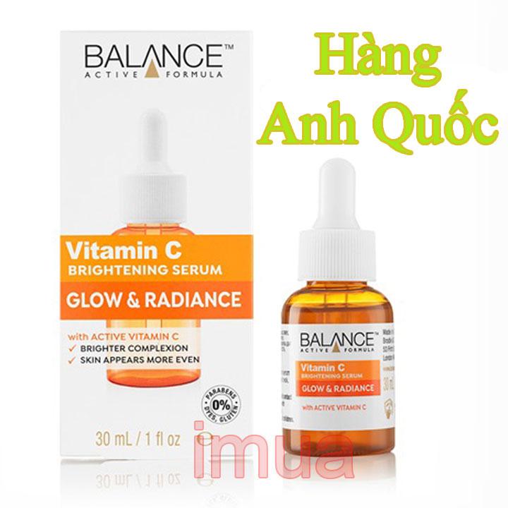 [HCM]Serum Vitamin C Balance Dưỡng Sáng Da Mờ Thâm Active Formula 30ml